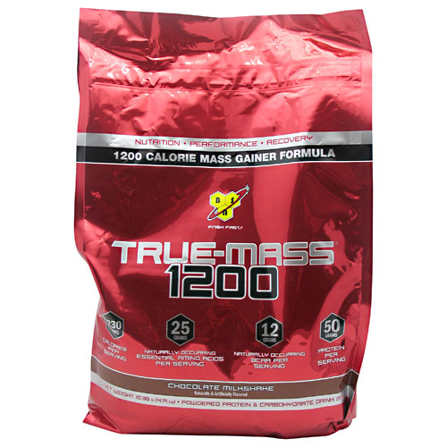 (image for) True Mass 1200 Chocolate Milkshake 10.25 lbs